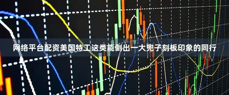 网络平台配资美国特工这类能倒出一大兜子刻板印象的同行